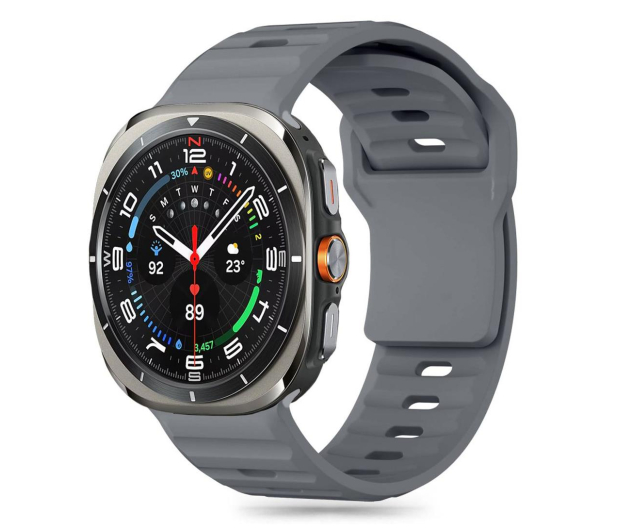 TECH-PROTECT Silicone Line do Galaxy Watch Ultra (47 mm) Crayon Grey 5906302376469 - 1290815 - zdjęcie